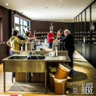 Brassage de bière — événement d'entreprise à Bruxelles