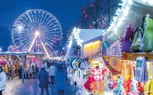 Marché de Noël — événement d'entreprise à Bruxelles