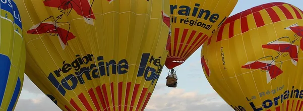 Montgolfières aux couleurs de la Région Lorraine — Metz-Nancy