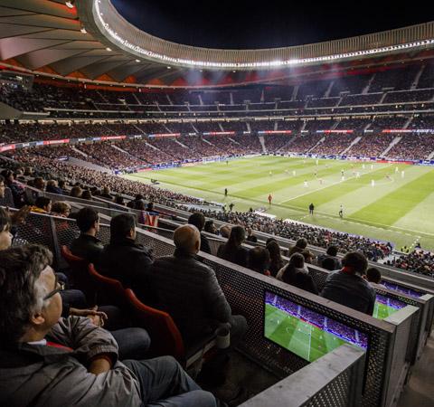 Atlético Madrid, hospitalités d'entreprise, Madrid