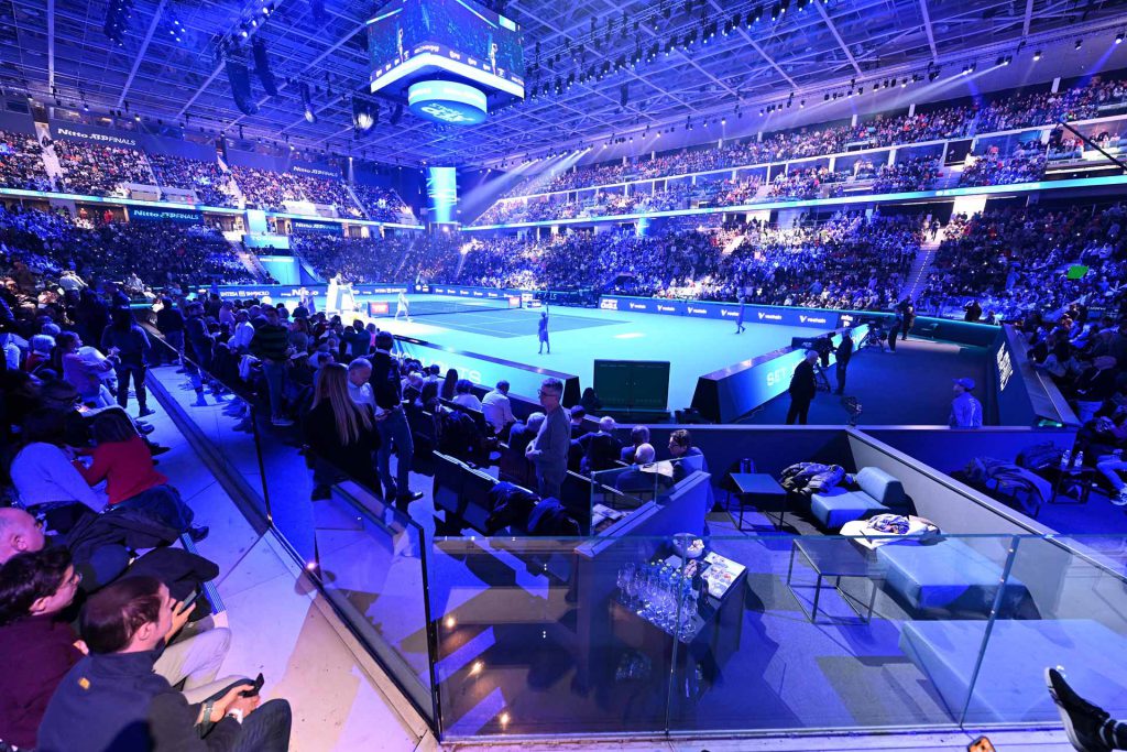 ATP Finals, hospitalités d'entreprise, Turin