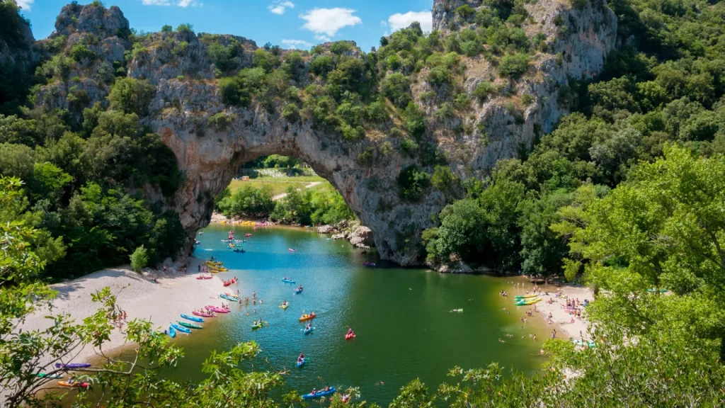 Gorges de l’Ardèche, séminaire d'entreprise, Ardèche