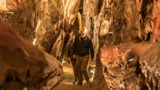 Grottes de Saulges & Canyon de l&rsquo;Erve, événement d'entreprise Mayenne