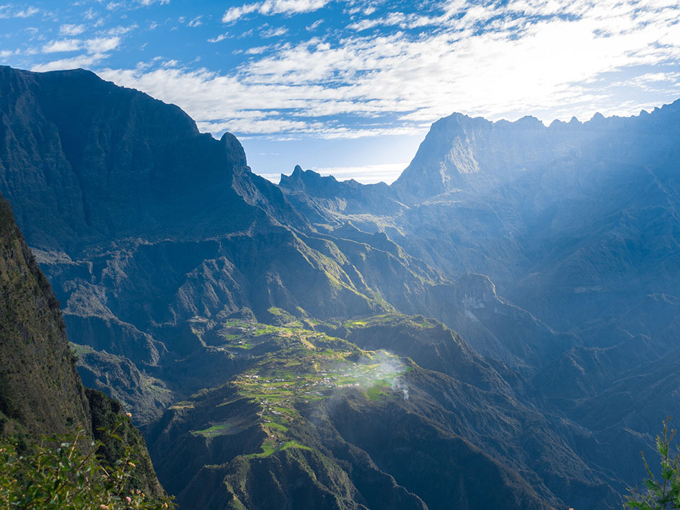 Cirque de Cilaos, espace pour événement d'entreprise, La Réunion