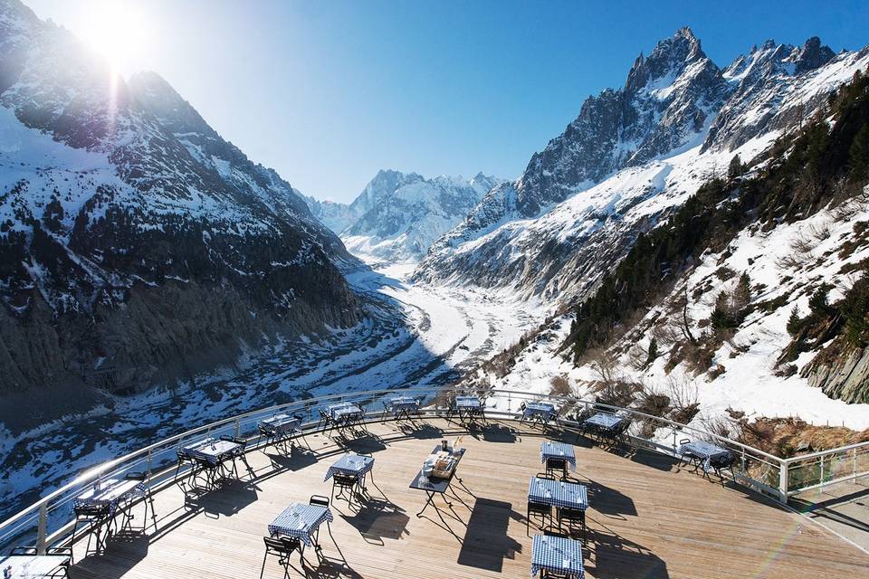 7. Refuge du Montenvers & Mer de Glace, lieu d'événement d'entreprise en Haute-Savoie