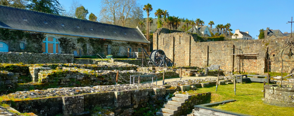 Abbaye de Landévennec, espace pour événement d'entreprise, Finistère