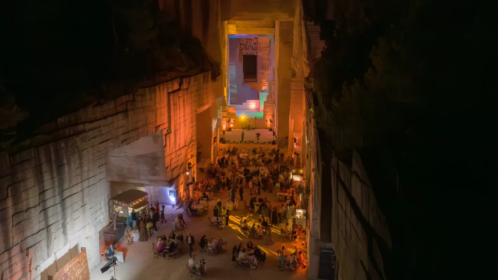 Carrières de Lumières, espace séminaire pour entreprise en Bouches-du-Rhône