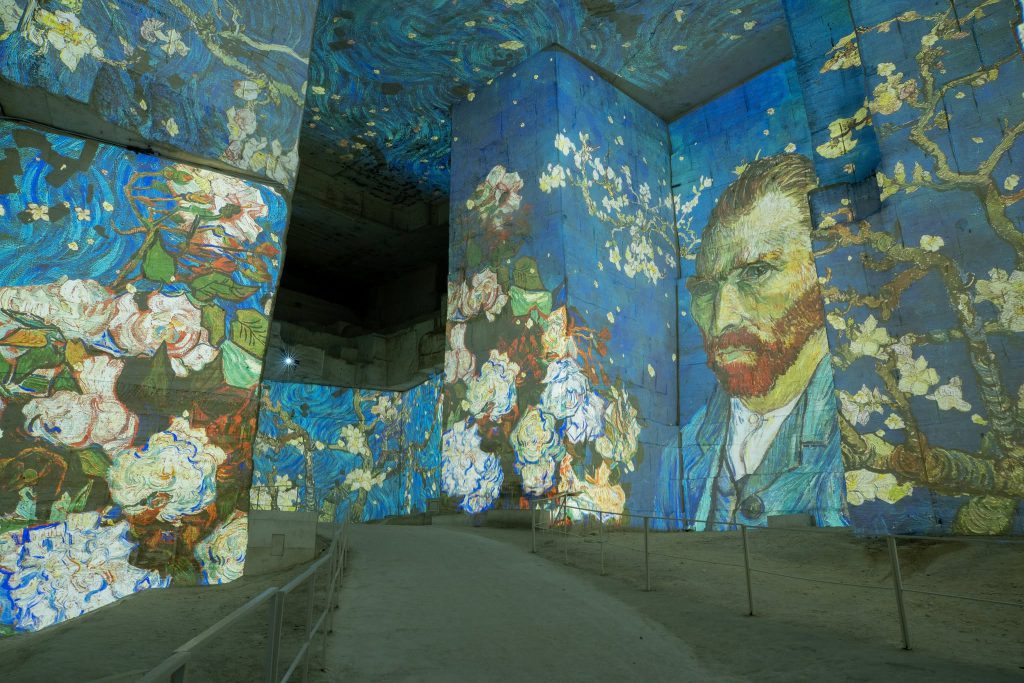 Carrières des Lumières, événement d'entreprise en Bouches-du-Rhône