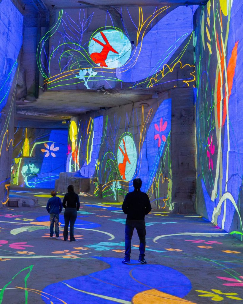 Carrières des Lumières, espace séminaire pour entreprise en Bouches-du-Rhône