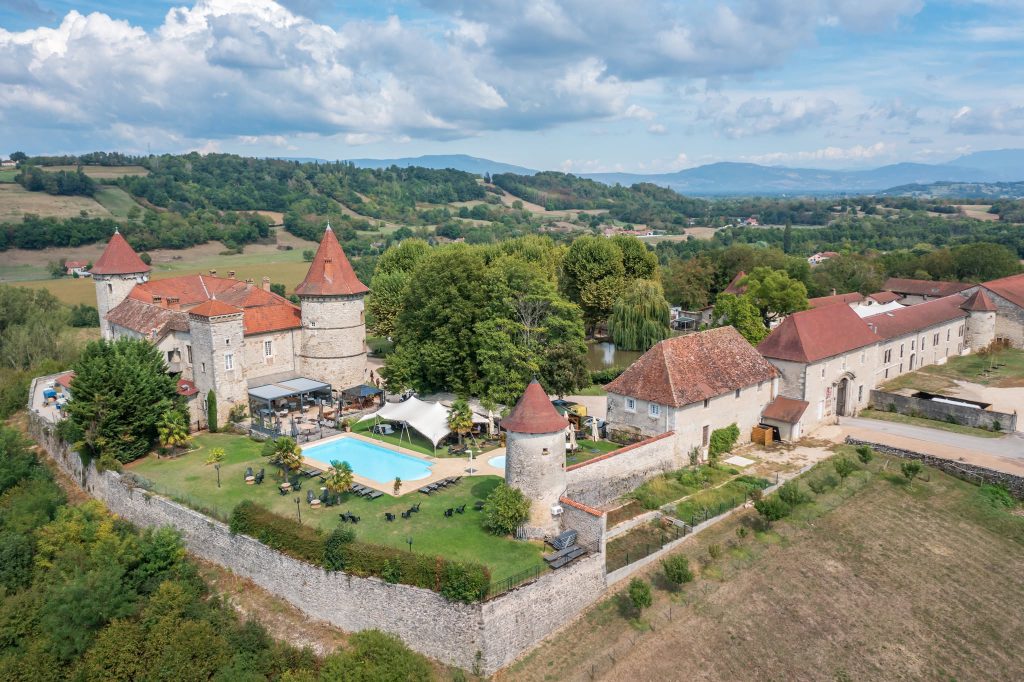 Château de Chapeau Cornu, événement d'entreprise en Isère
