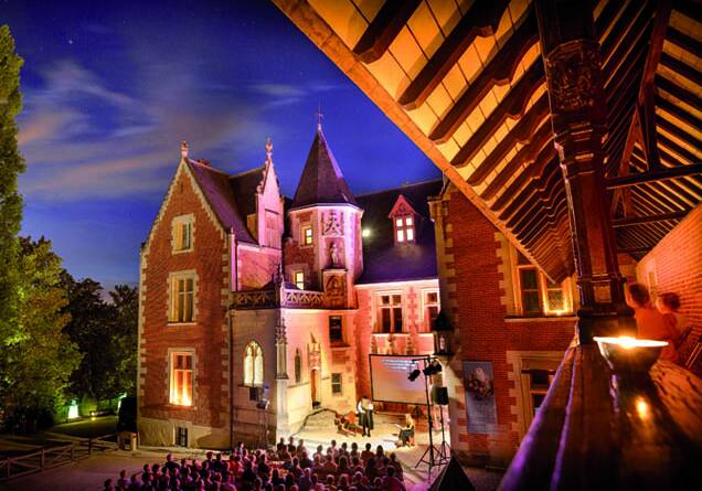 Château du Clos Lucé, espace pour événement d'entreprise, Indre-et-Loire