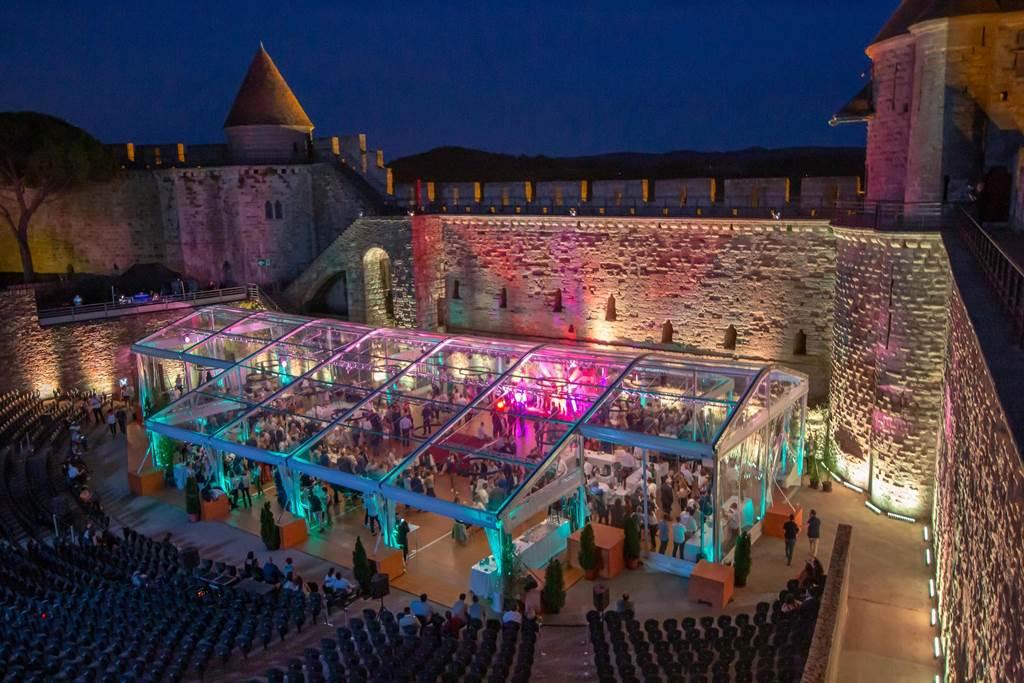 Château et Remparts de la Cité de Carcassonne, séminaire d'entreprise, Aude