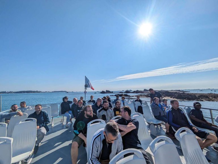 Île de Bréhat, événement d'entreprise 