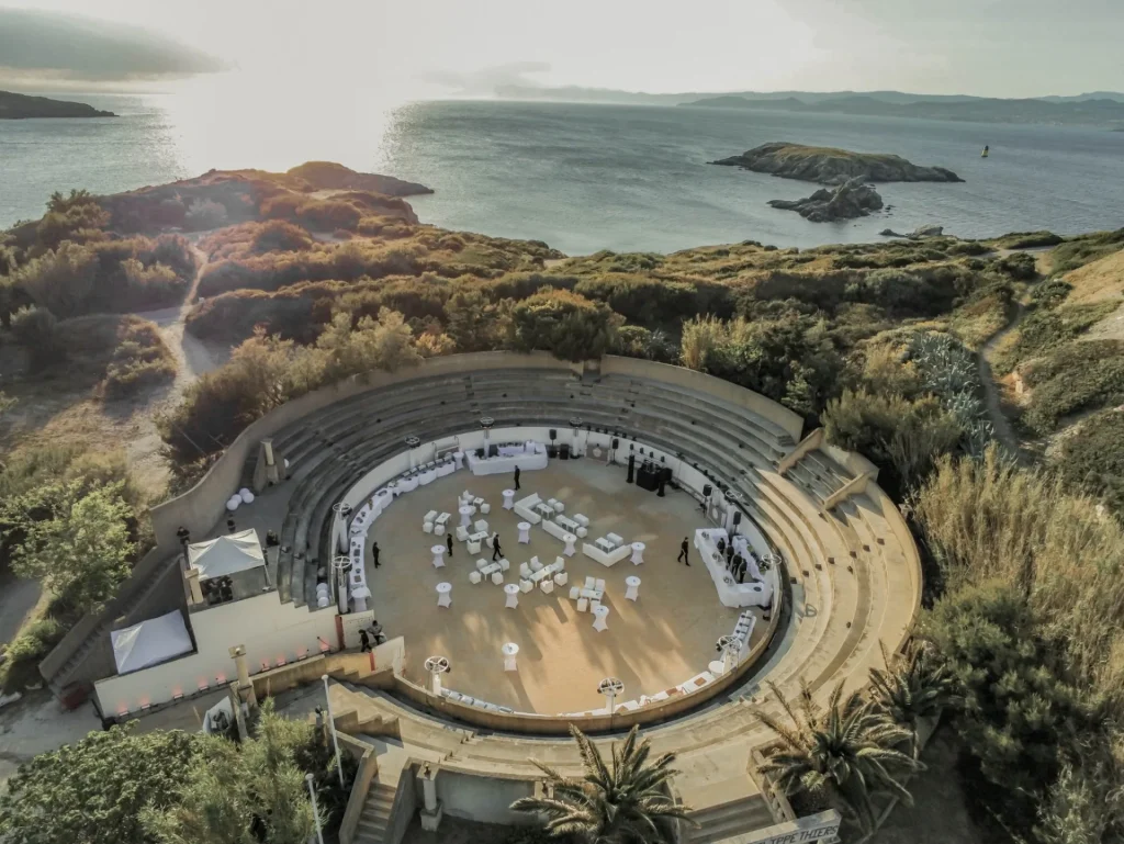 Île des Embiez (îles Paul Ricard), espace pour événement d'entreprise, Var