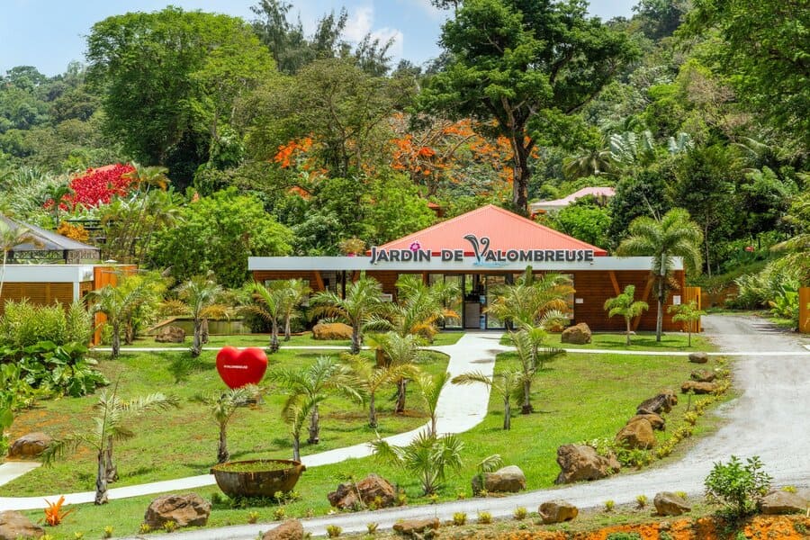 Jardins de Valombreuse, espace pour événement d'entreprise, Guadeloupe