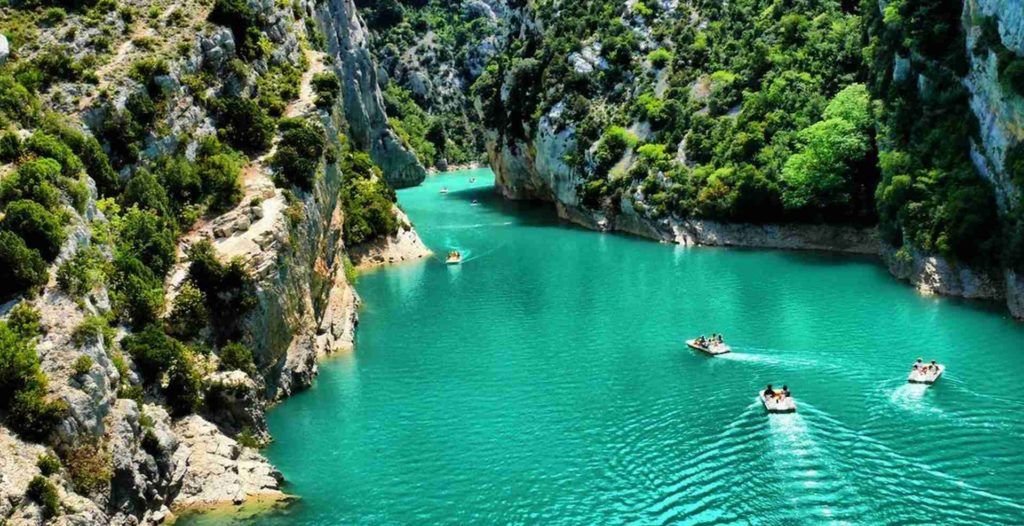 Lac de Sainte-Croix & Basses Gorges, séminaire d'entreprise, Alpes-de-Haute-Provence