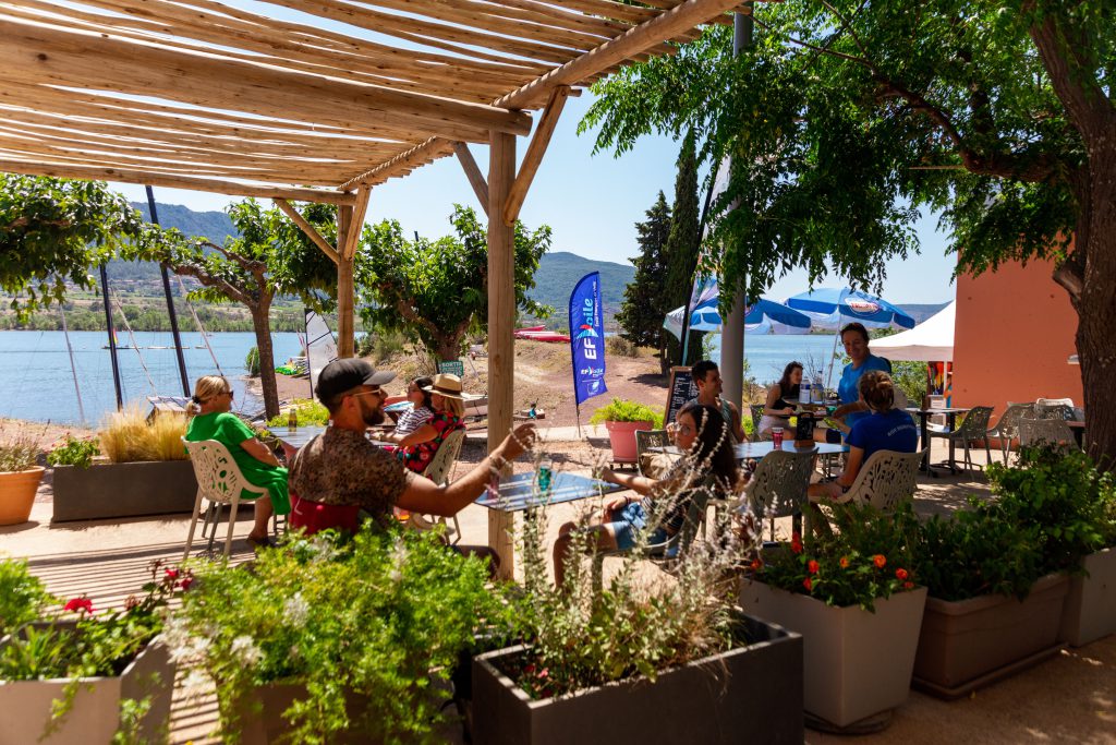 Lac de Salagou, séminaire d'entreprise, Hérault
