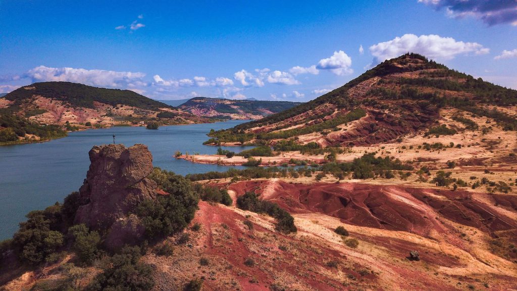 Lac de Salagou, espace pour événement d'entreprise, Hérault