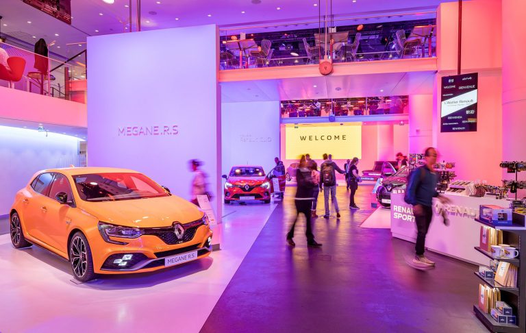 L&rsquo;Atelier Renault (renault Carwalk), événement d'entreprise Aube