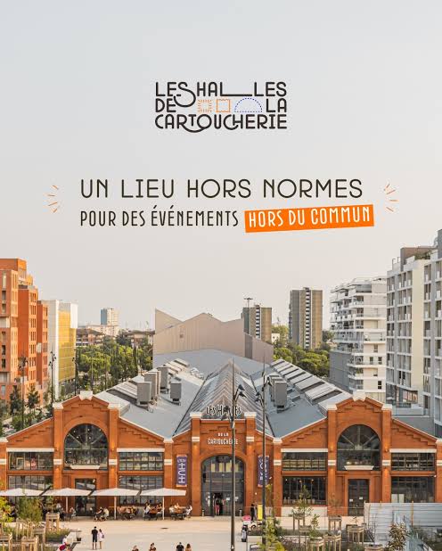Les Halles de la Cartoucherie, événement d'entreprise en Haute-Garonne