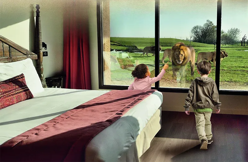 Lumigny Safari Reserve (ex Parc des Félins + Terre de Singes), espace pour événement d'entreprise, Seine-et-Marne