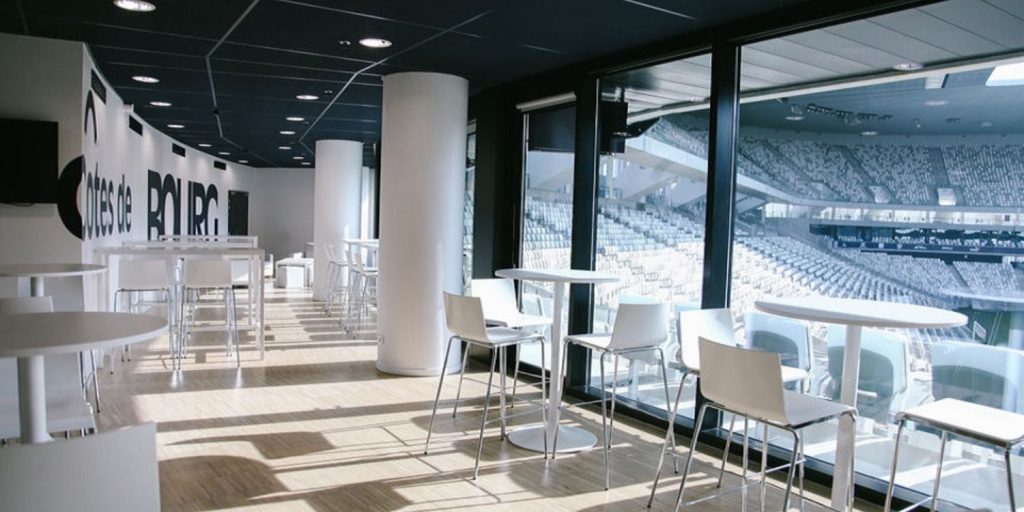 Matmut Atlantique, espace pour événement d'entreprise, Gironde