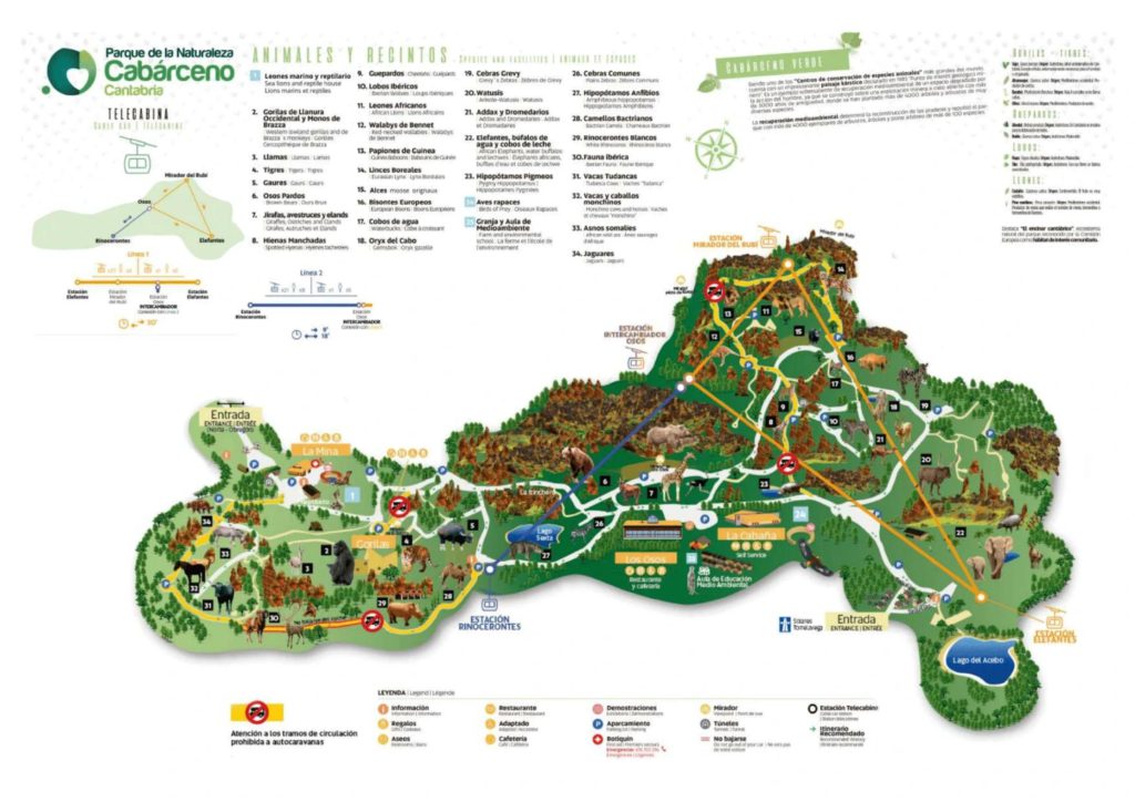 Parque de la Naturaleza de Cabárceno, séminaire d'entreprise, Corse