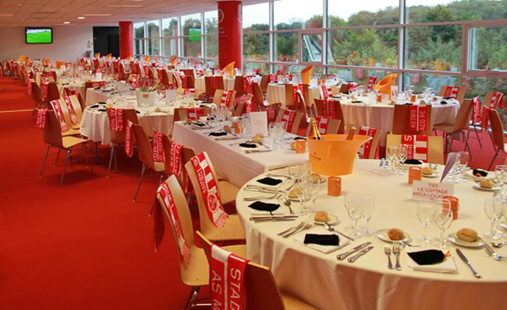 Stade Auguste-Delaune, espace pour événement d'entreprise, Marne