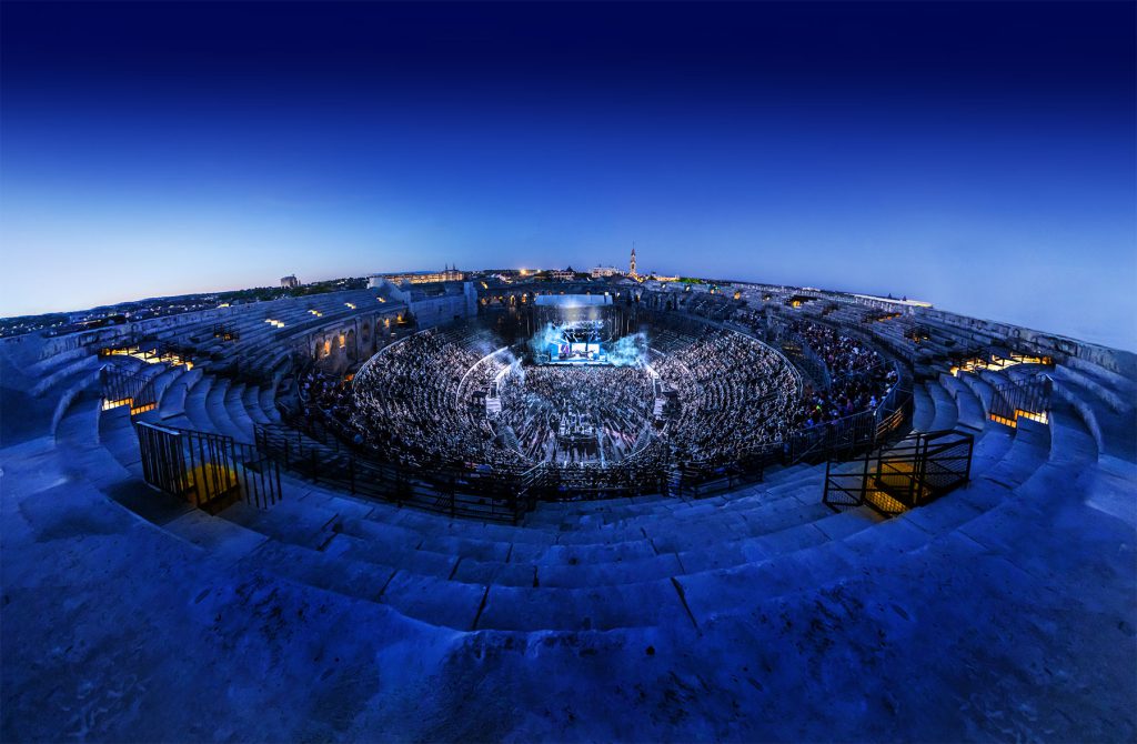 Festival de Nîmes, hospitalités d'entreprise, Nîmes