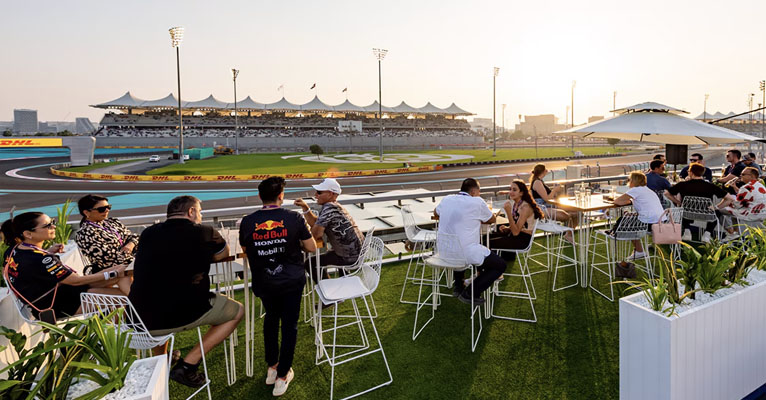 Grand Prix d’Abu Dhabi, expérience corporate, Abu Dhabi