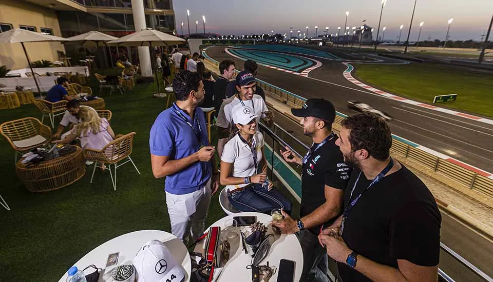 Grand Prix d’Abu Dhabi, expérience & hospitalités d'entreprise, Abu Dhabi