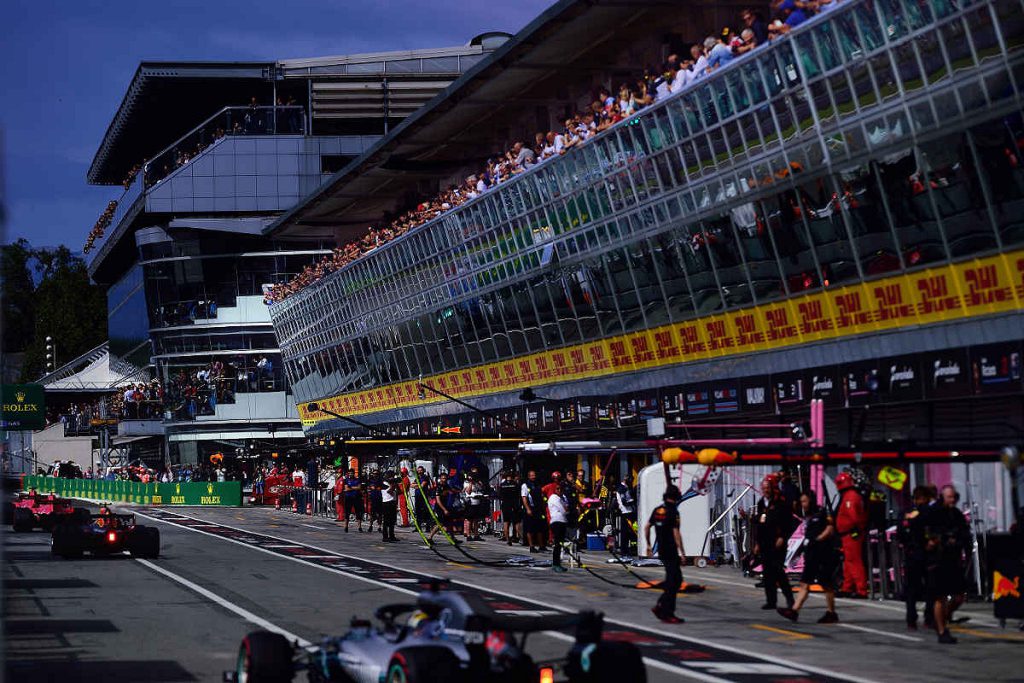 Grand Prix d&rsquo;Italie, expérience corporate, Monza