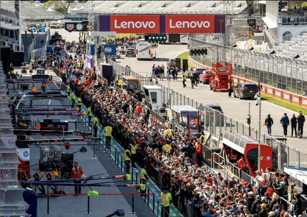 Grand Prix du Canada, expérience corporate, Montréal