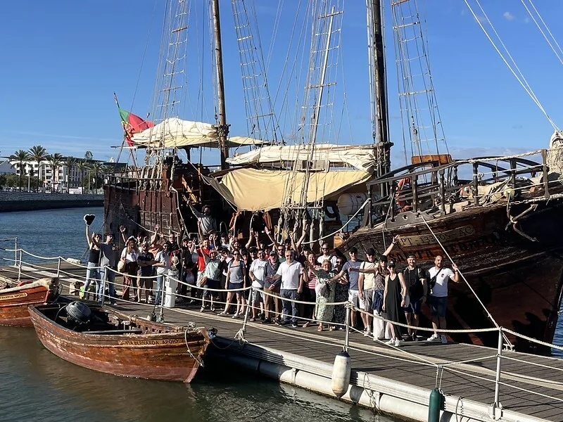 Incentive portugal bateau galion groupe entreprise