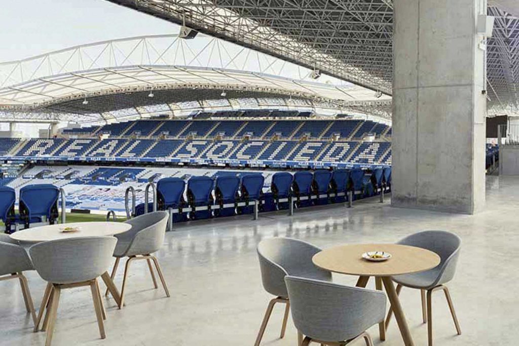 Real Sociedad, hospitalités d'entreprise, Saint-Sébastien