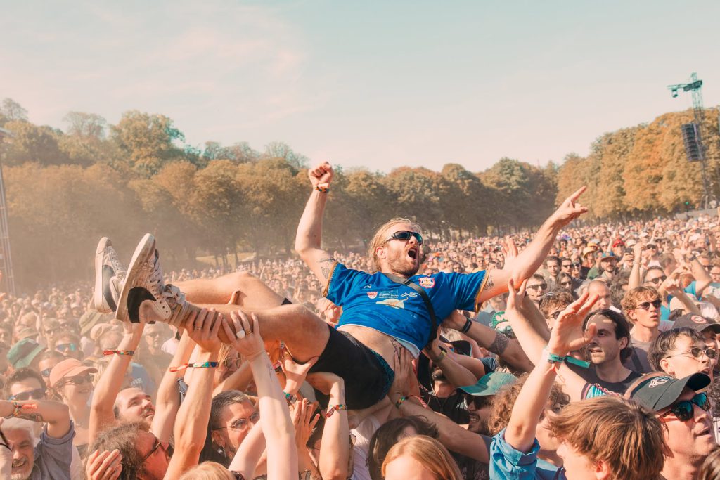 Rock en Seine, hospitalités d'entreprise, Saint-Cloud