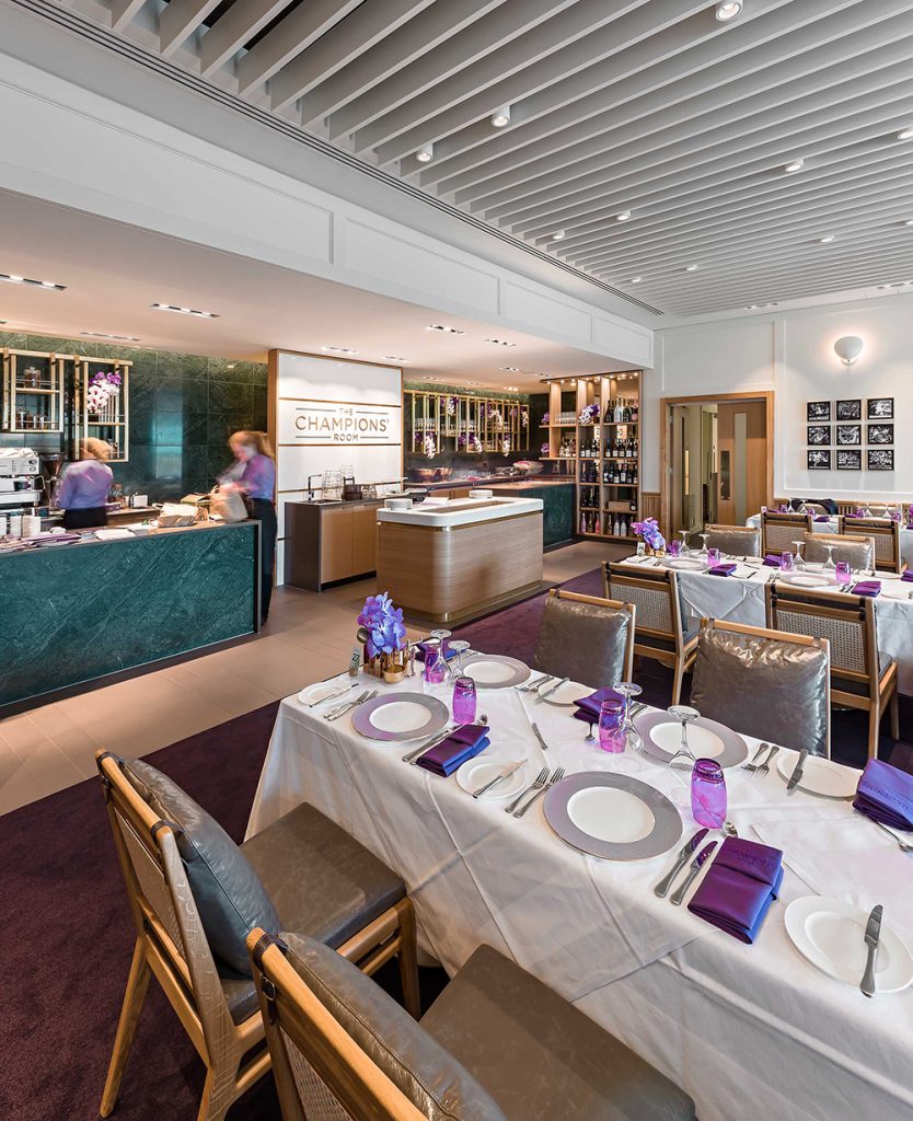 Wimbledon, hospitalités d'entreprise, Londres